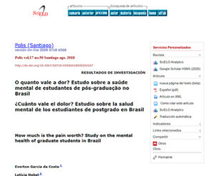 capa da publicação