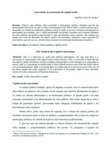 capa da publicação